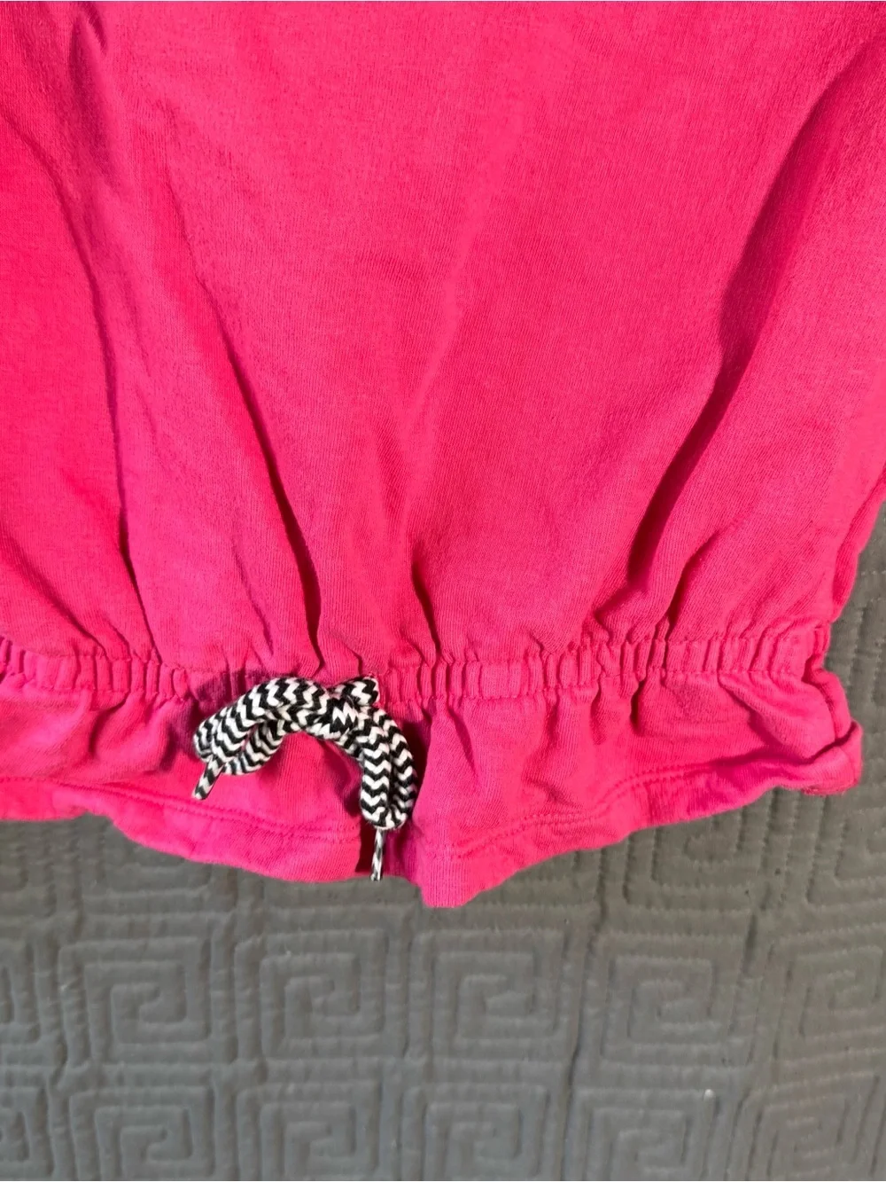 DKNY Sport Pullover Sweater Girls 7 Pink Hoodie 100%